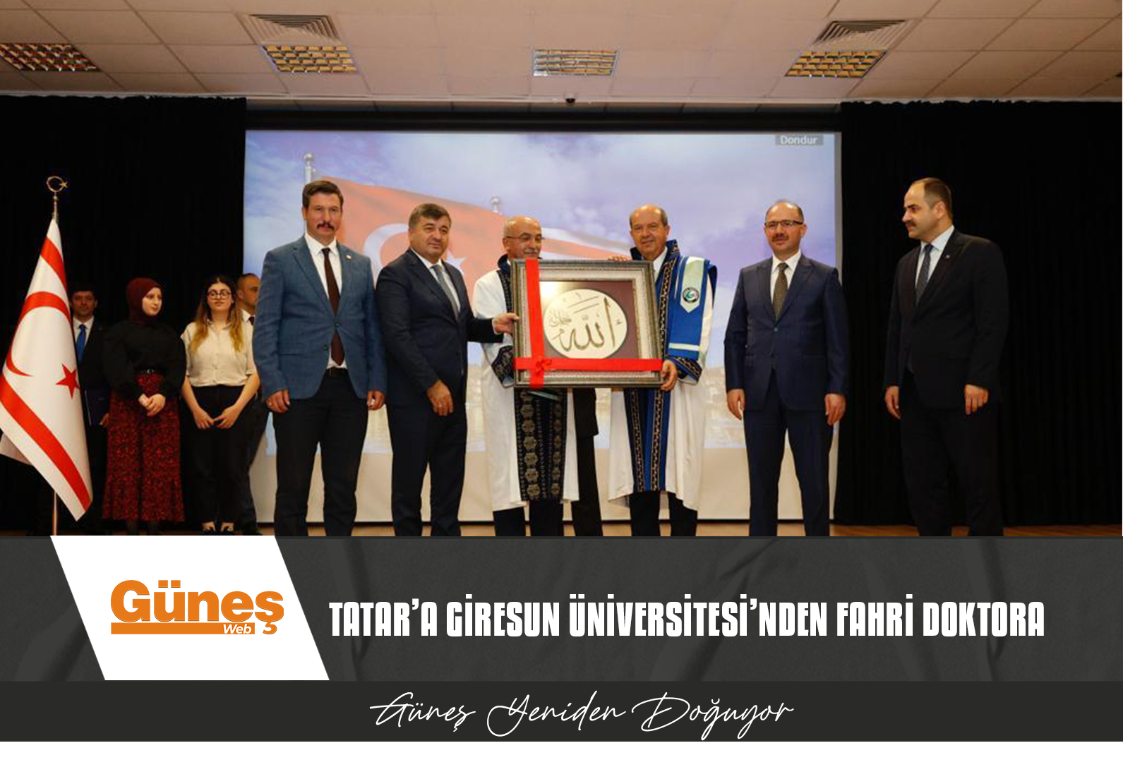 Tatar’a, Giresun Üniversitesi’nde fahri doktora