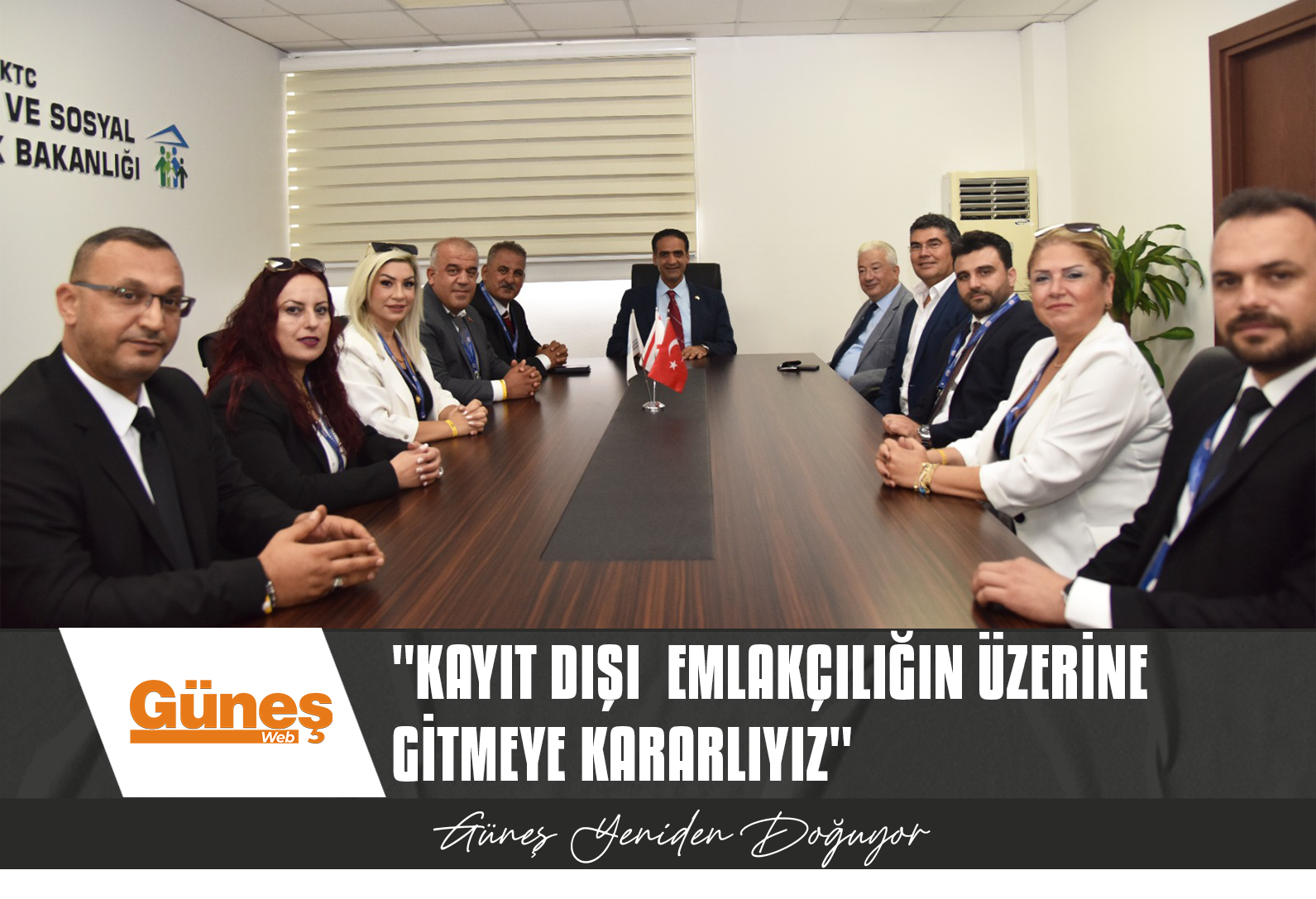 GARDİYANOĞLU: “KAYIT DIŞI  EMLAKÇILIĞIN ÜZERİNE GİTMEYE KARARLIYIZ”