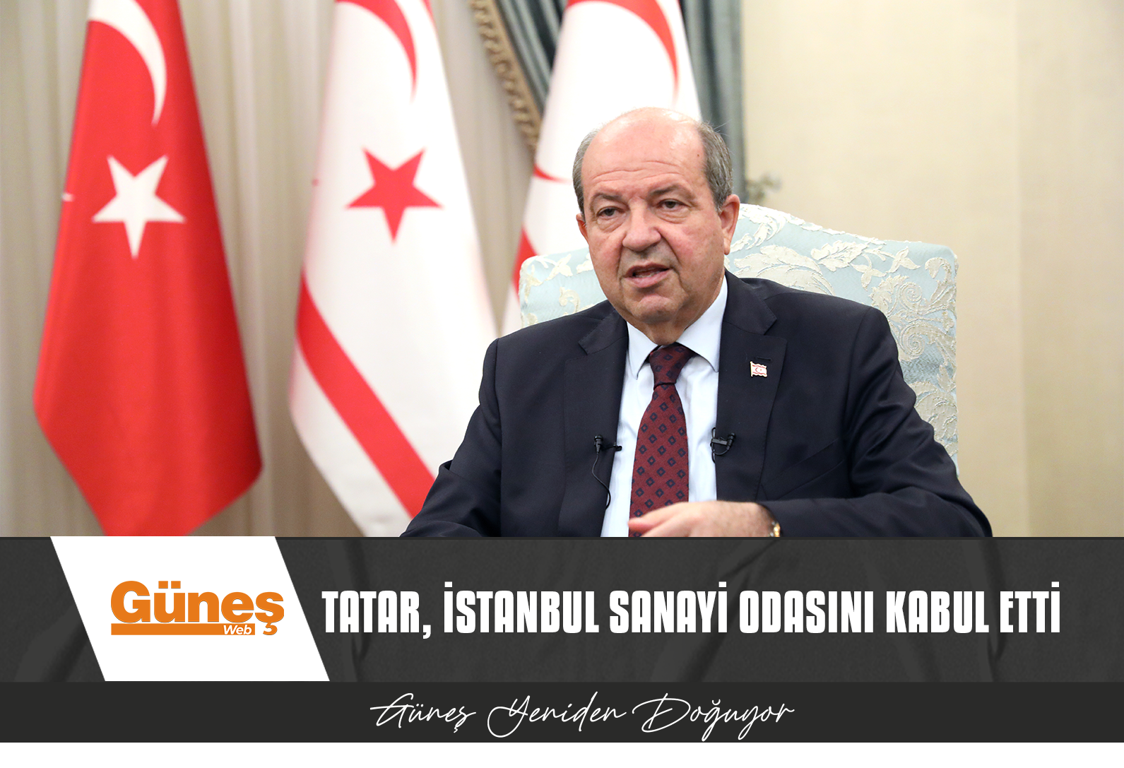 Cumhurbaşkanı Tatar, İstanbul Sanayi Odası’nı kabul etti