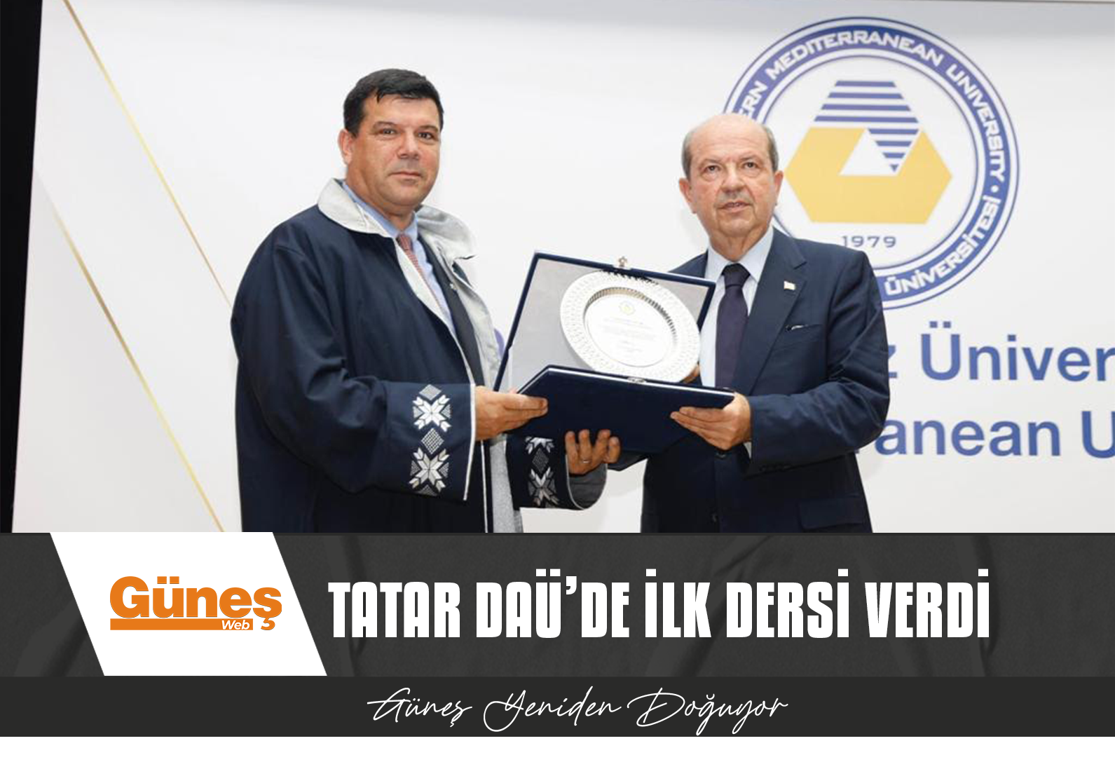 TATAR DAÜ’DE İLK DERSİ VERDİ