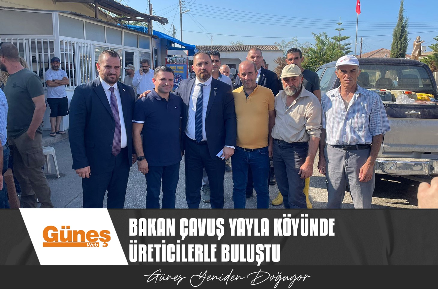 Bakan Çavuş, Yayla köyünde üreticilerle bir araya geldi