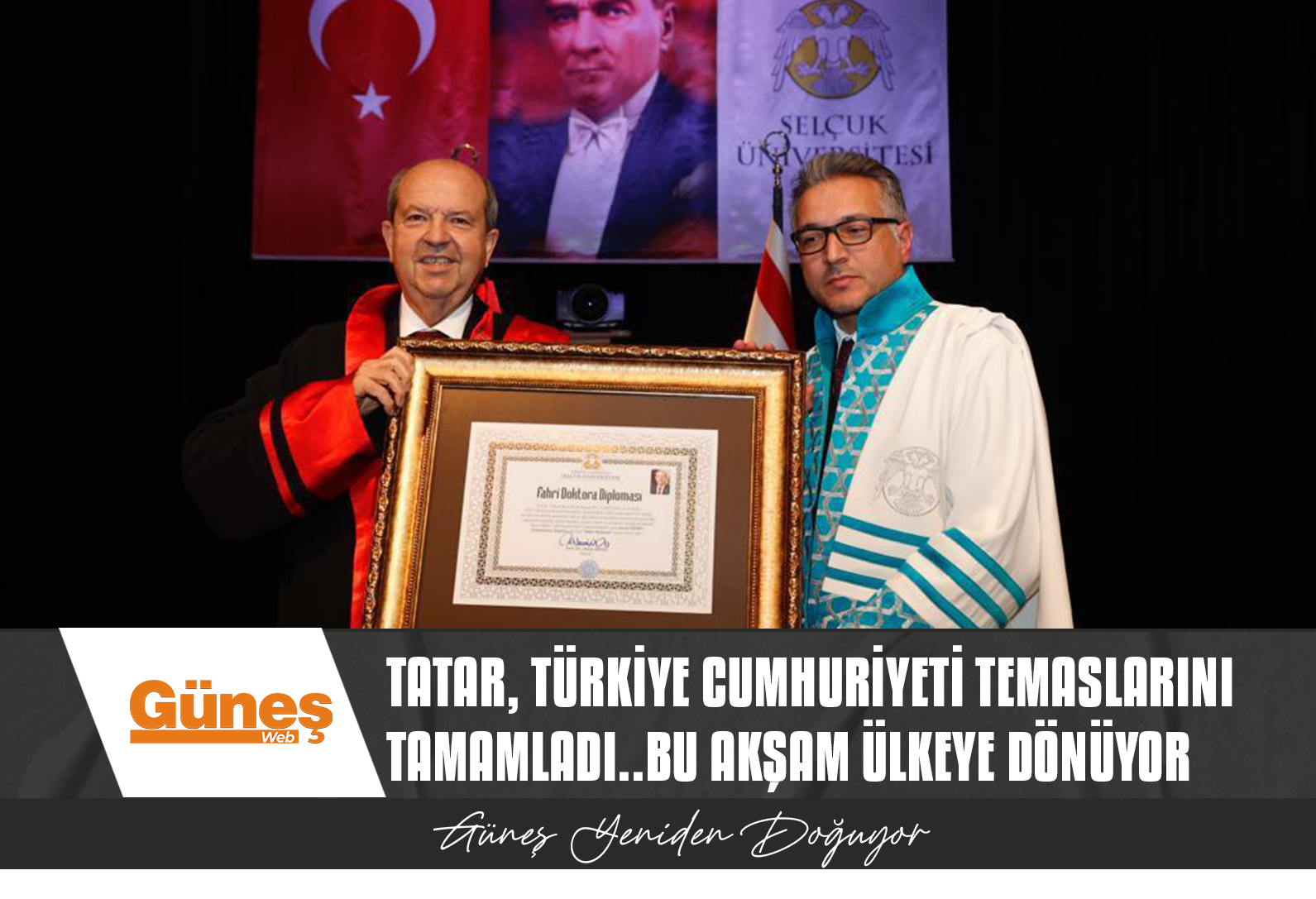 Tatar, Türkiye Cumhuriyeti temaslarını tamamladı..Bu akşam ülkeye dönüyor