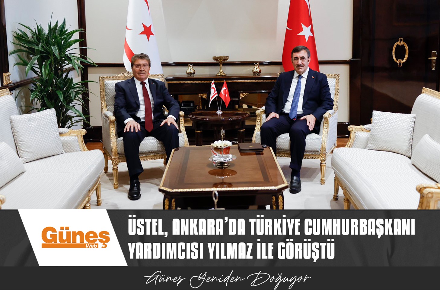 ÜSTEL,CEVDET YILMAZ İLE GÖRÜŞTÜ