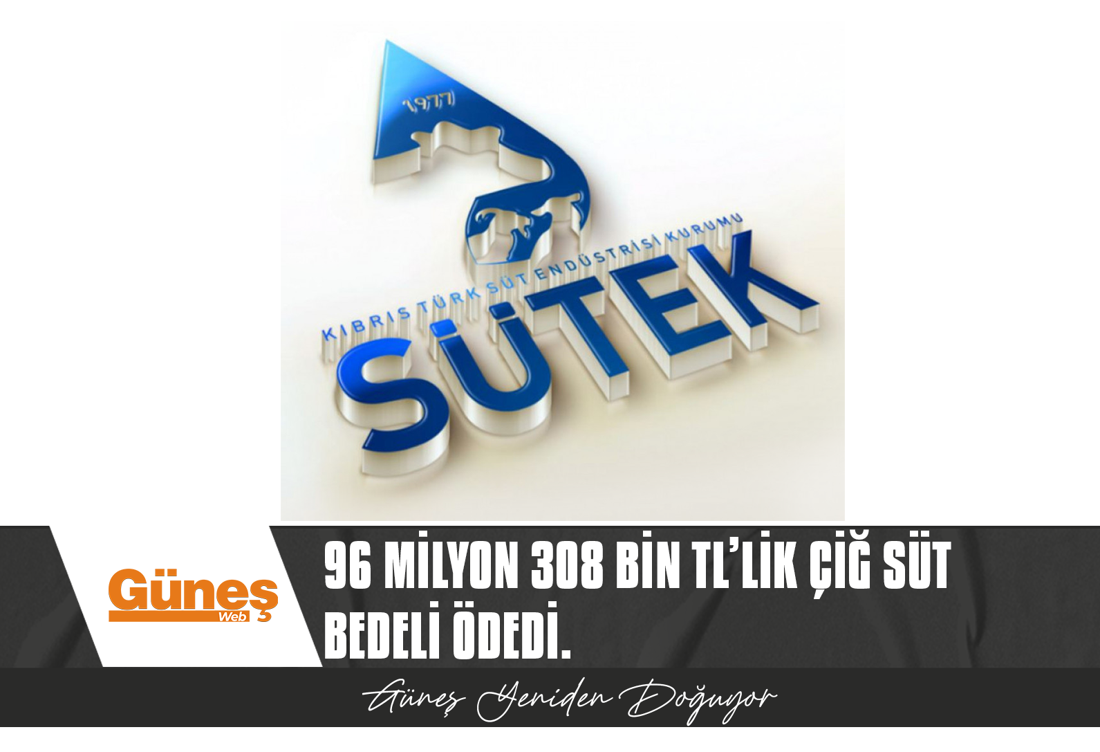 612 üreticiye çiğ süt bedeli ödendi