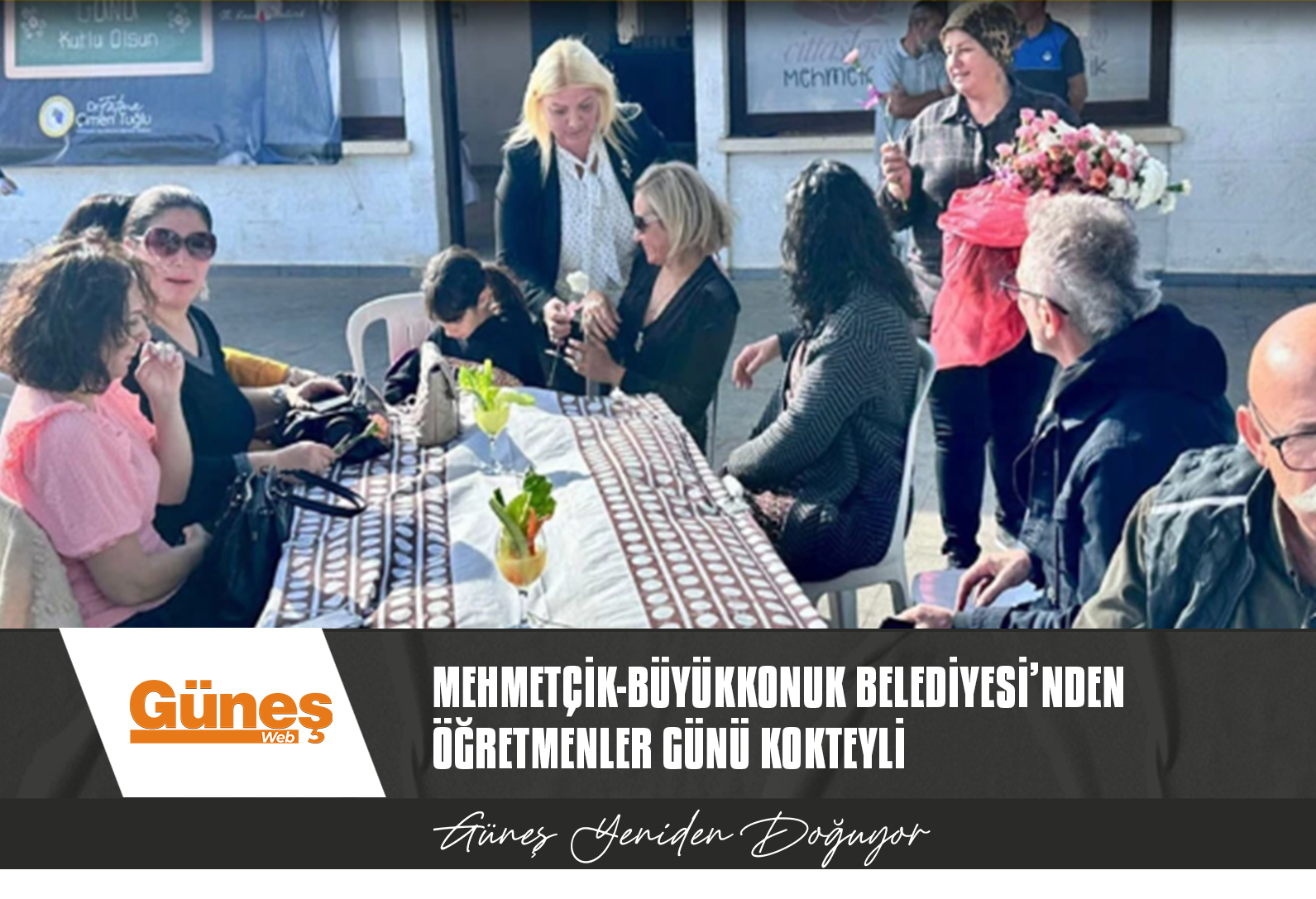 Mehmetçik-Büyükkonuk Belediyesi, Öğretmenler Günü kokteyli düzenledi