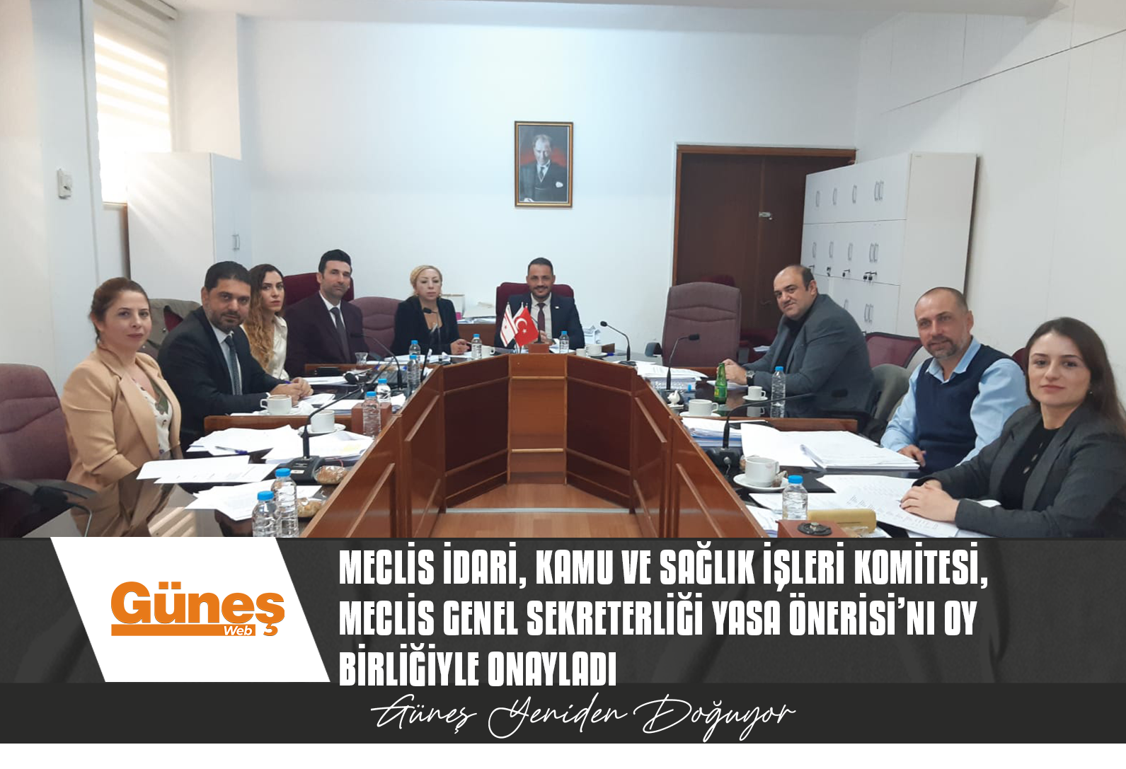 Meclis İdari, Kamu ve Sağlık İşleri Komitesi, Meclis Genel Sekreterliği Yasa Önerisi’ni oy birliğiyle onayladı