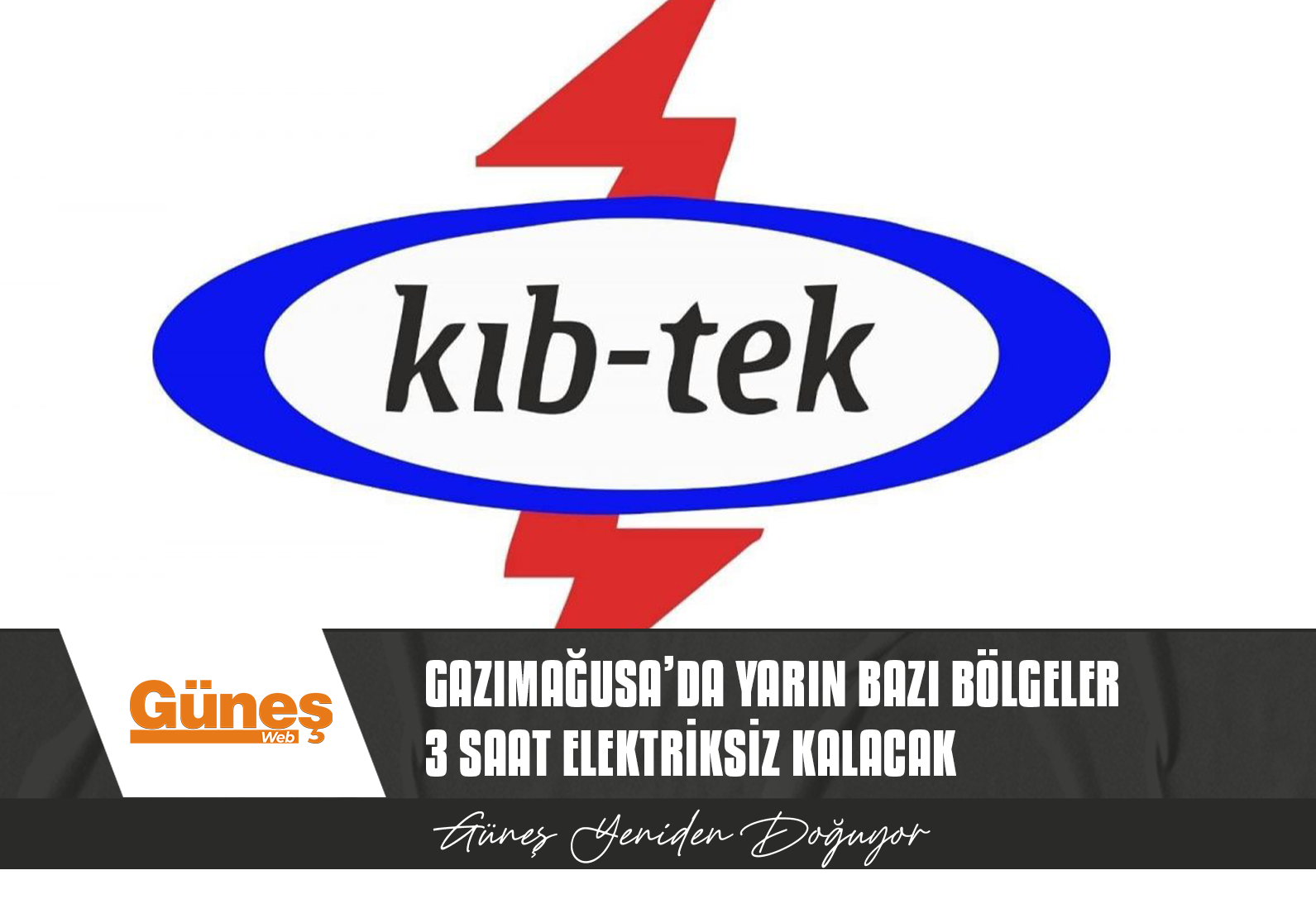 Gazimağusa’da yarın bazı bölgeler 3 saat elektriksiz kalacak