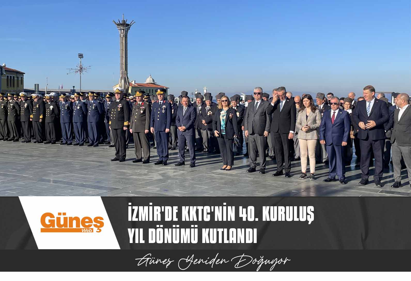 İzmir’de KKTC’nin 40. kuruluş yıl dönümü kutlandı