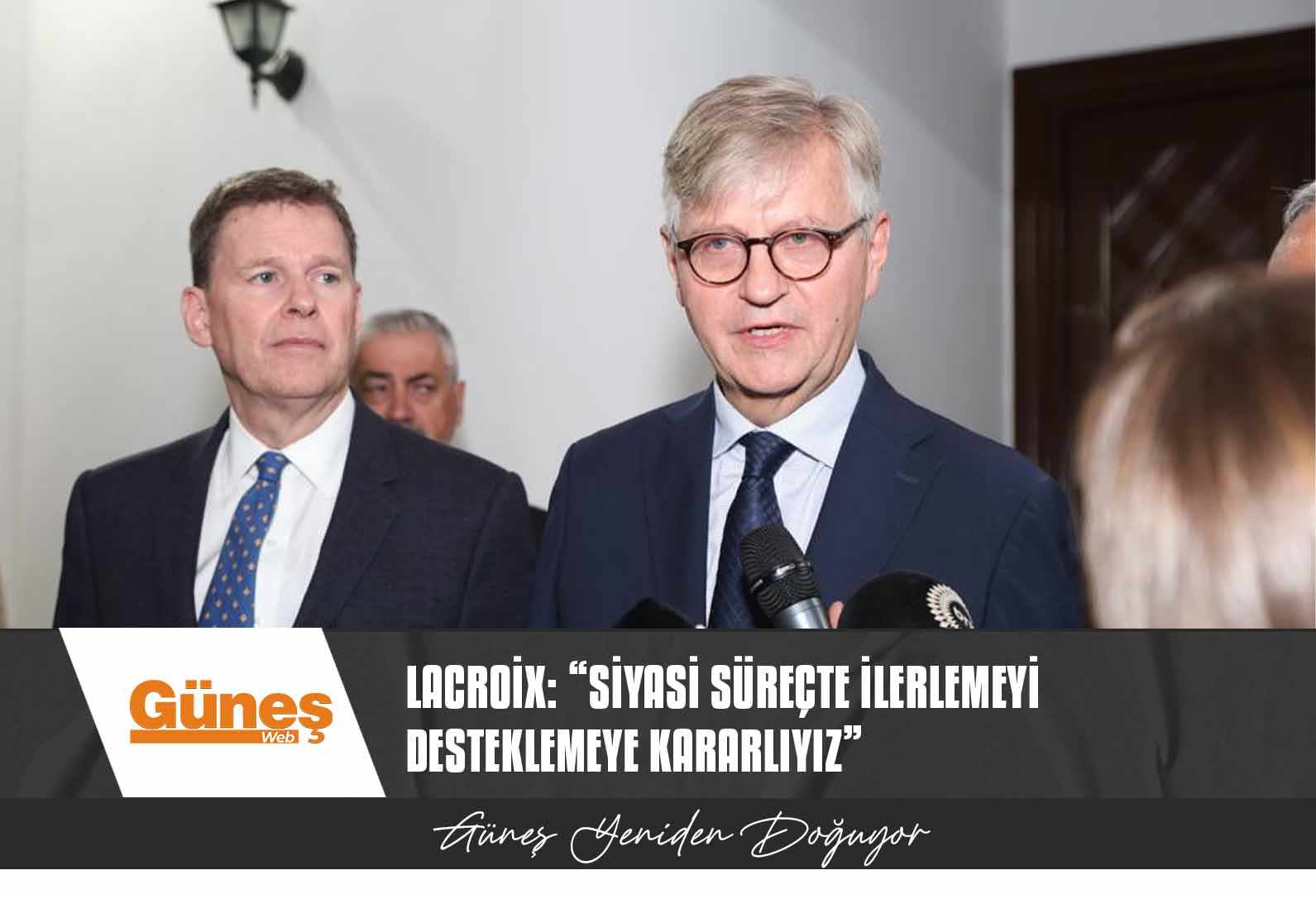 Lacroix: “Siyasi süreçte ilerlemeyi desteklemeye kararlıyız”