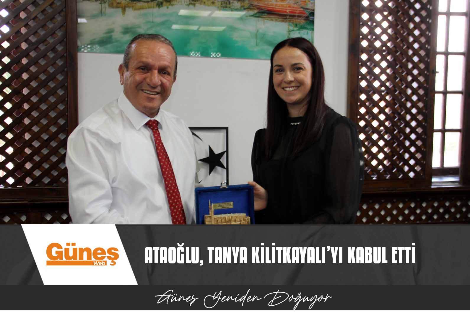 Ataoğlu, Tanya Kilitkayalı’yı kabul etti