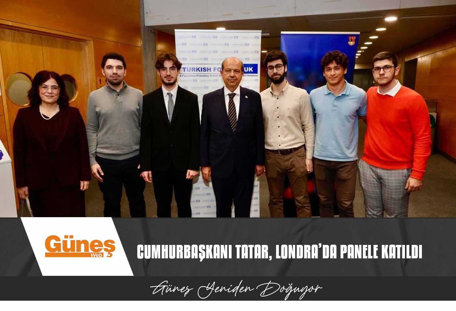 Cumhurbaşkanı Tatar, Londra’da panele katıldı