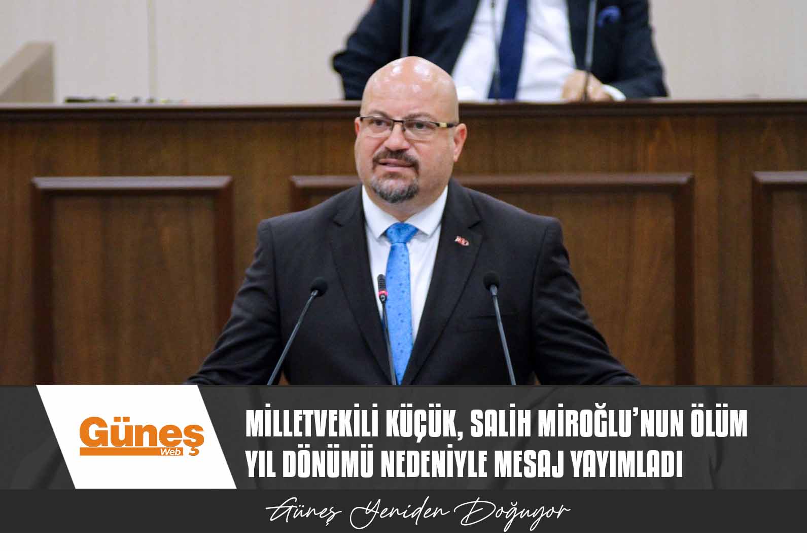 UBP Milletvekili Küçük, Salih Miroğlu’nun ölüm yıl dönümü nedeniyle mesaj yayımladı