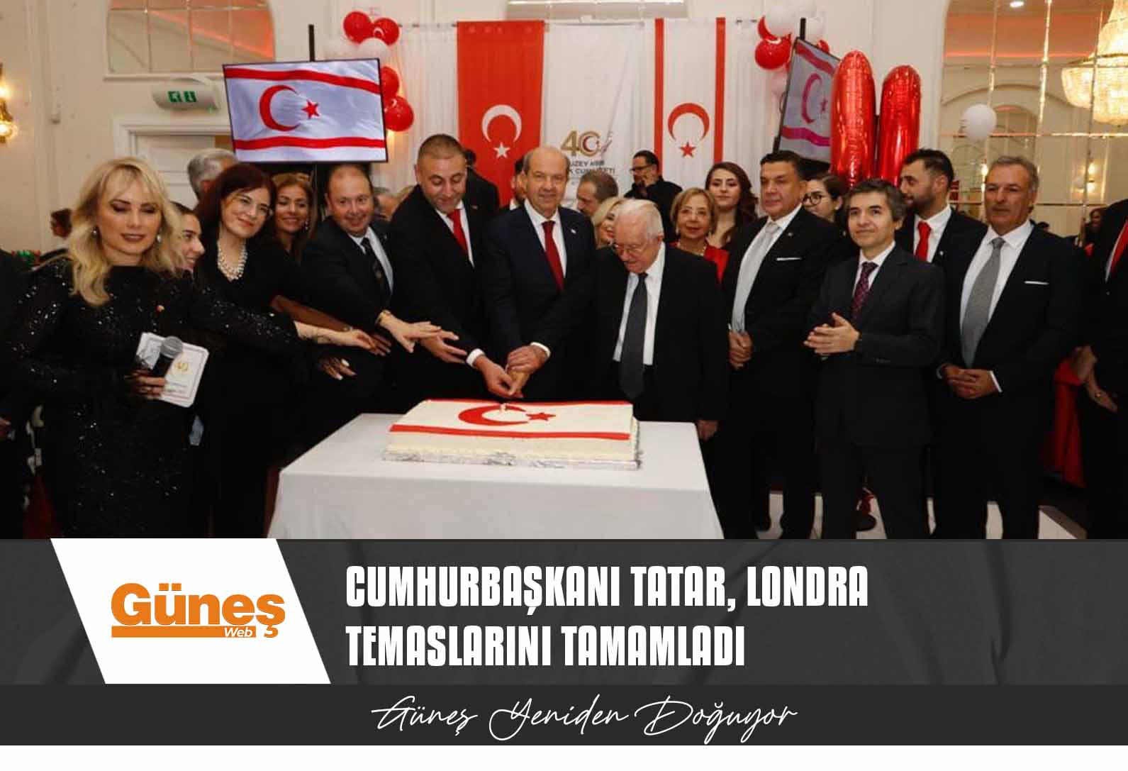 Cumhurbaşkanı Tatar, Londra temaslarını tamamladı