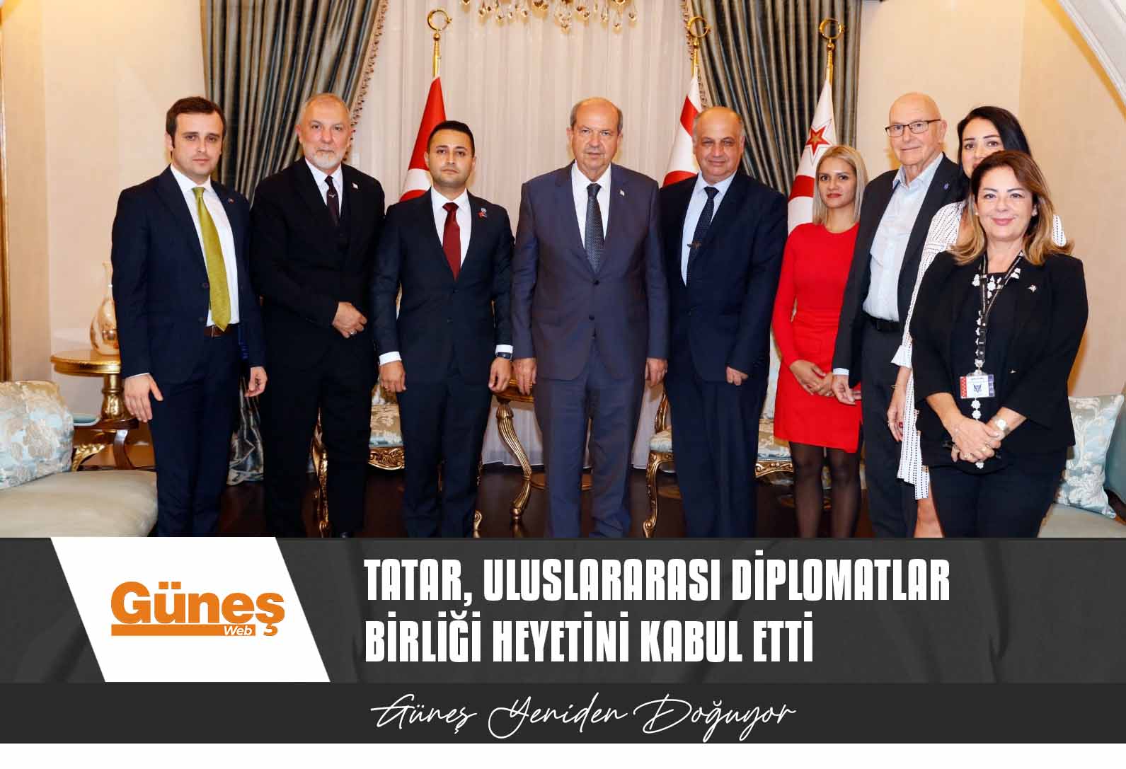 Tatar, Uluslararası Diplomatlar Birliği Heyetini Kabul Etti