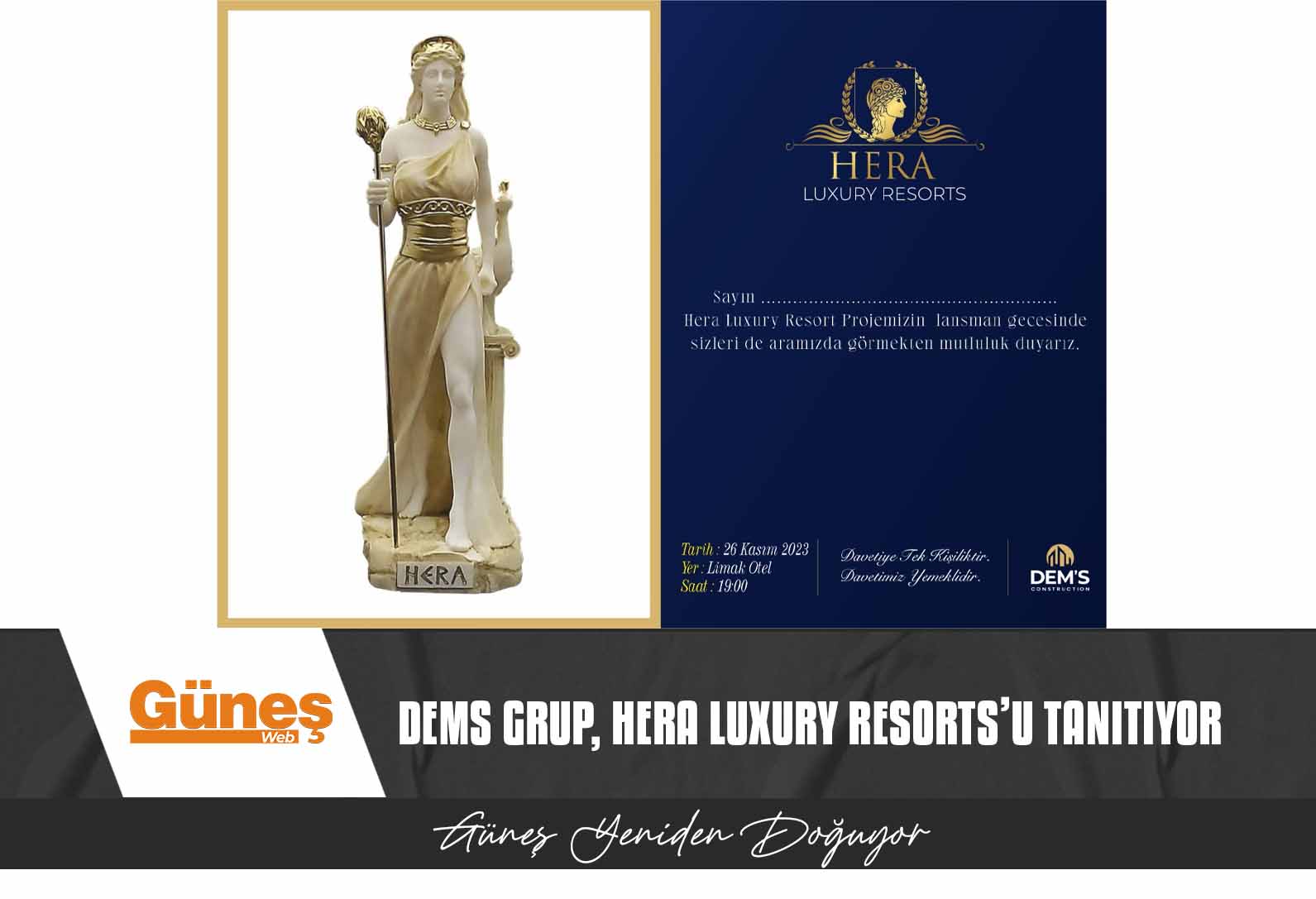 Dems Grup, Hera Luxury Resorts’u Tanıtıyor