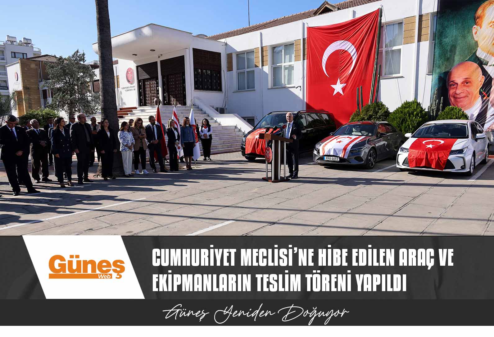 Cumhuriyet Meclisi’ne Hibe Edilen Araç Ve Ekipmanların Teslim Töreni Yapıldı