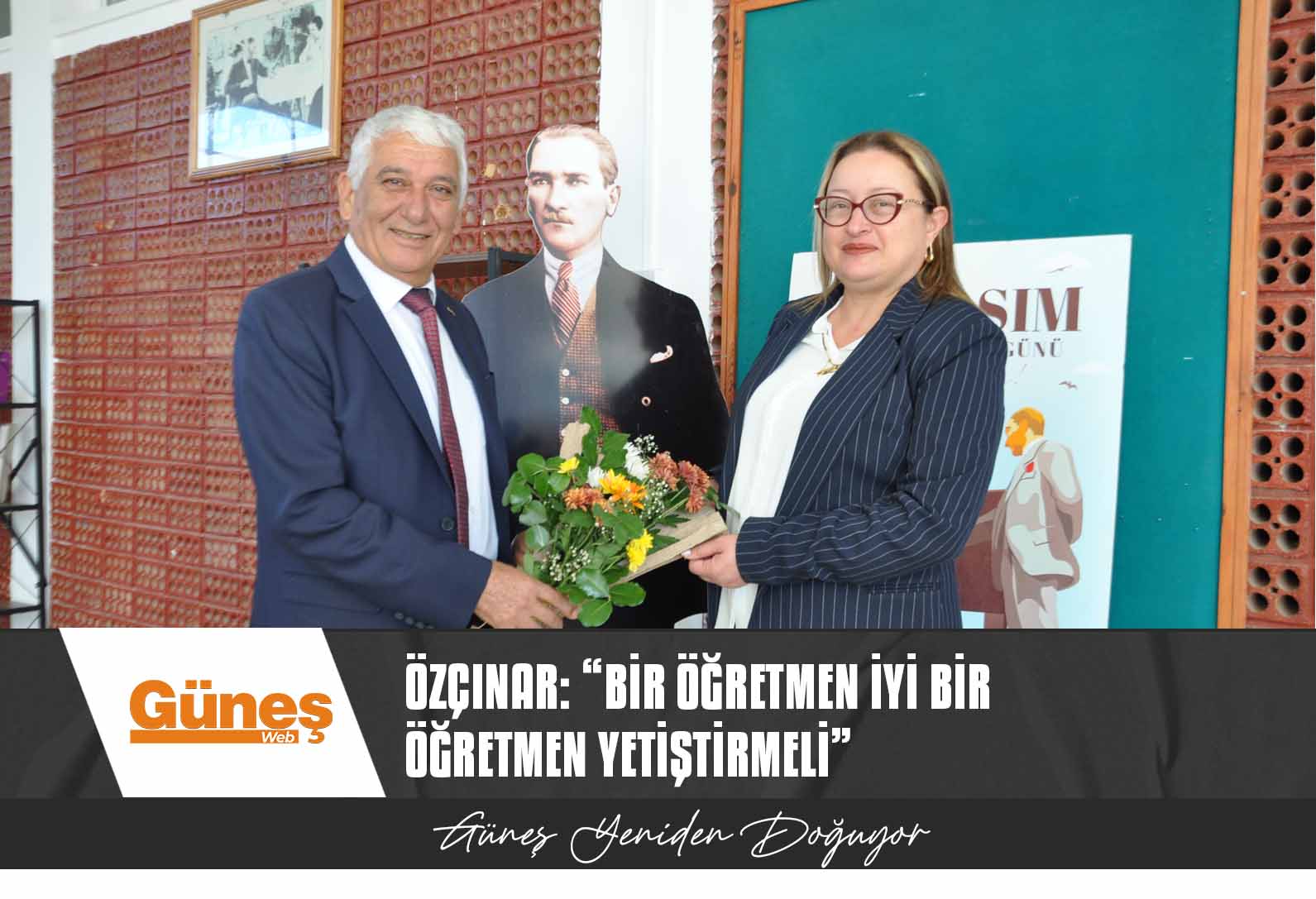 Özçınar: “Bir öğretmen iyi bir öğretmen yetiştirmeli”