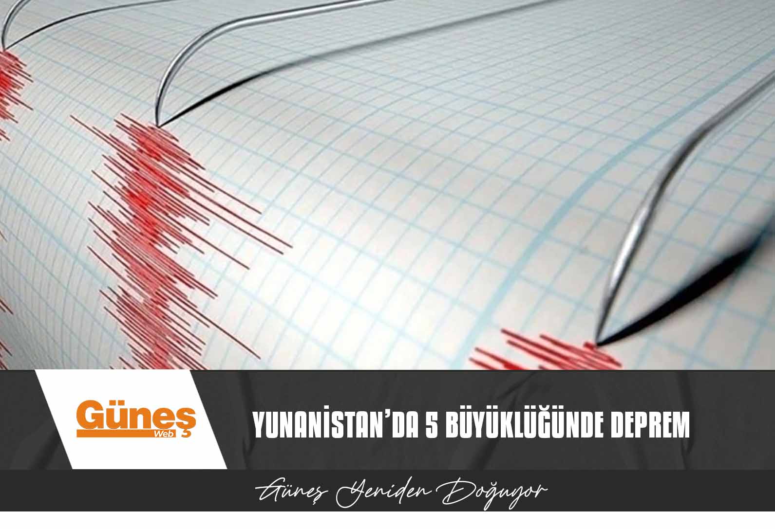 Yunanistan’da 5 büyüklüğünde deprem