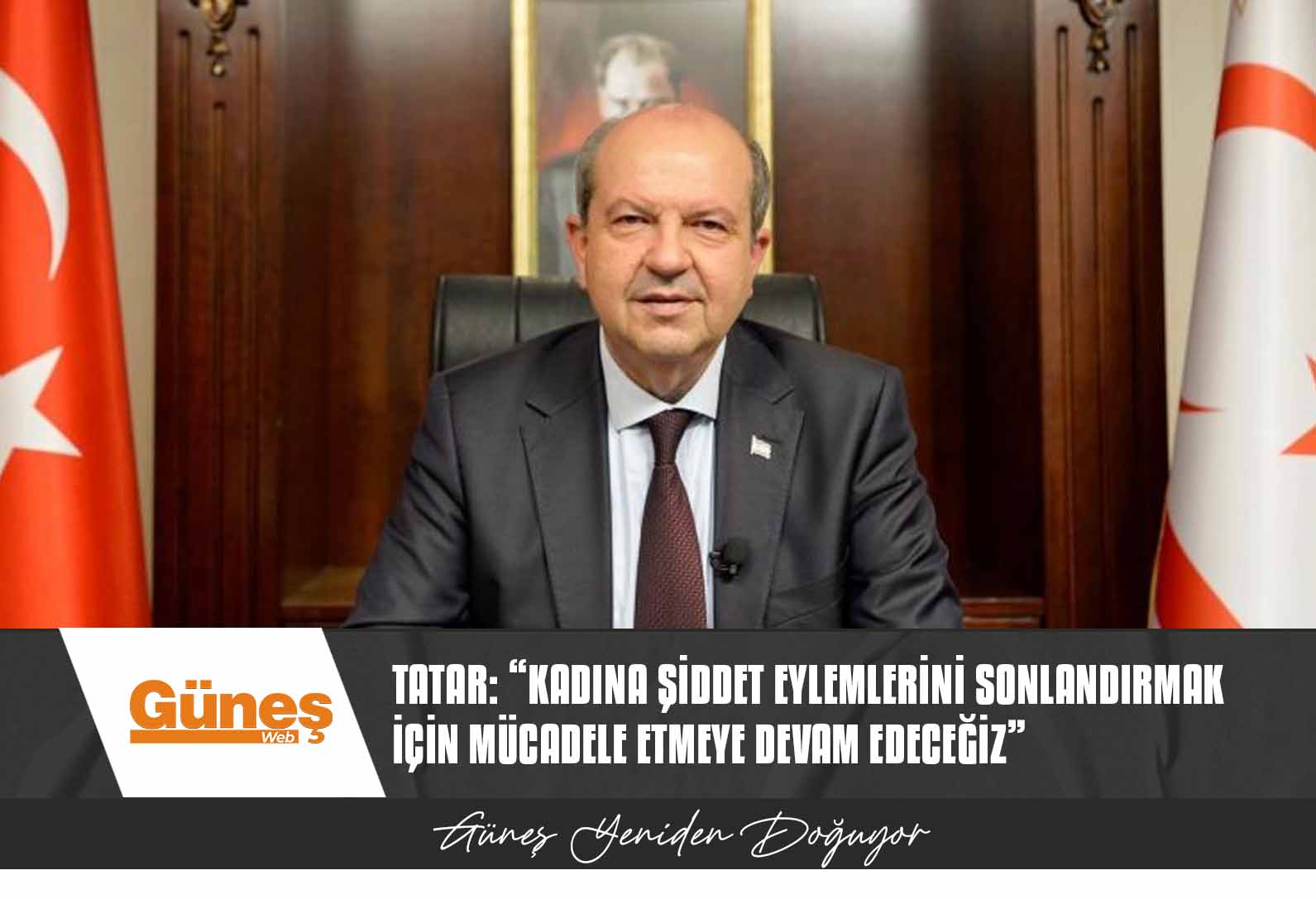 Tatar: “Kadına şiddet eylemlerini sonlandırmak için mücadele etmeye devam edeceğiz”