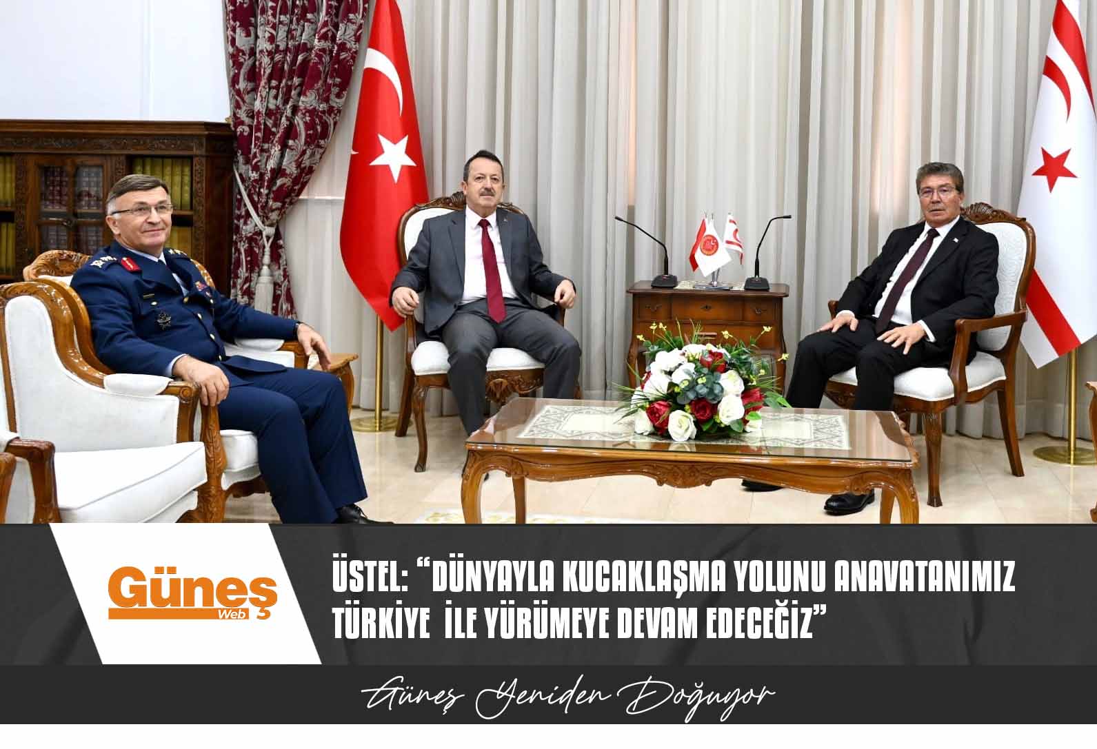 Üstel: “Dünyayla Kucaklaşma Yolunu Anavatanımız Türkiye  İle Yürümeye Devam Edeceğiz”