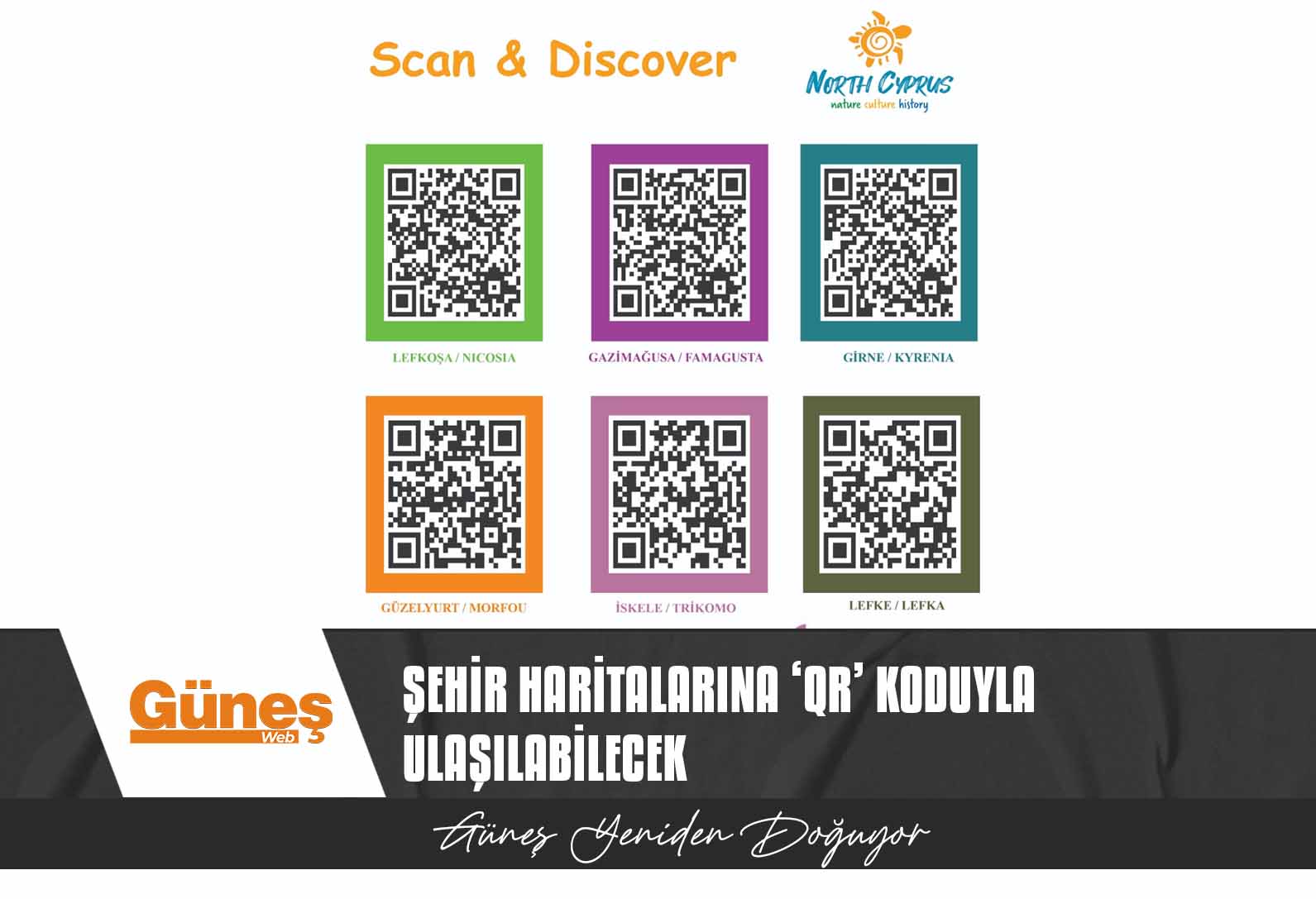 Şehir haritalarına ‘QR’ koduyla ulaşılabilecek