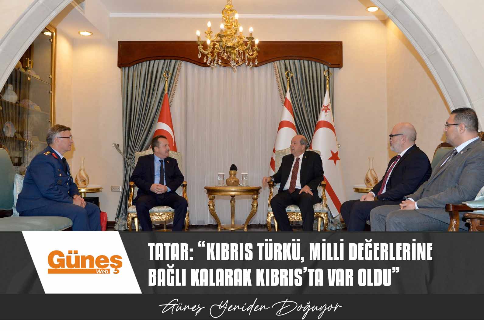Tatar: “Kıbrıs Türkü, milli değerlerine bağlı kalarak Kıbrıs’ta var oldu”
