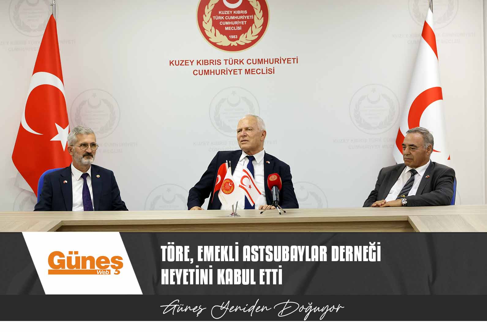 Töre, Emekli Astsubaylar Derneği Heyetini Kabul Etti