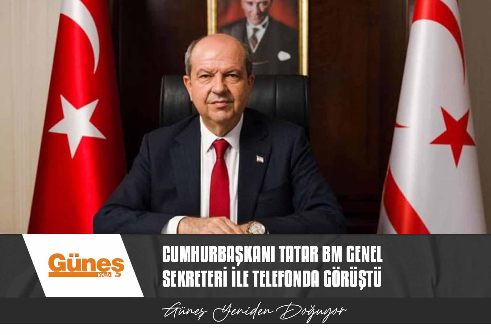 Cumhurbaşkanı Tatar BM Genel Sekreteri ile telefonda görüştü