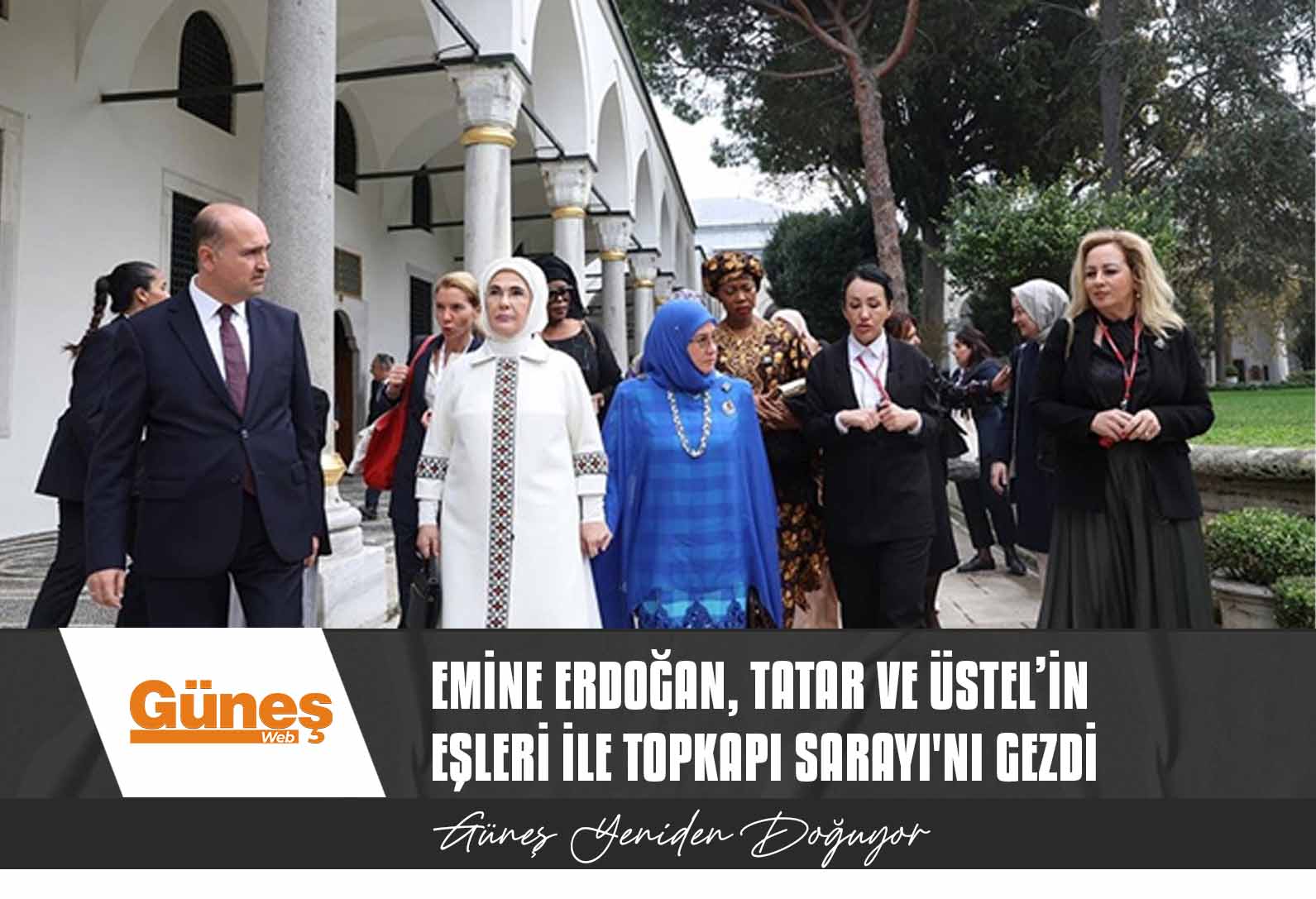 Emine Erdoğan, Tatar Ve Üstel’in Eşleri İle Topkapı Sarayı’nı Gezdi