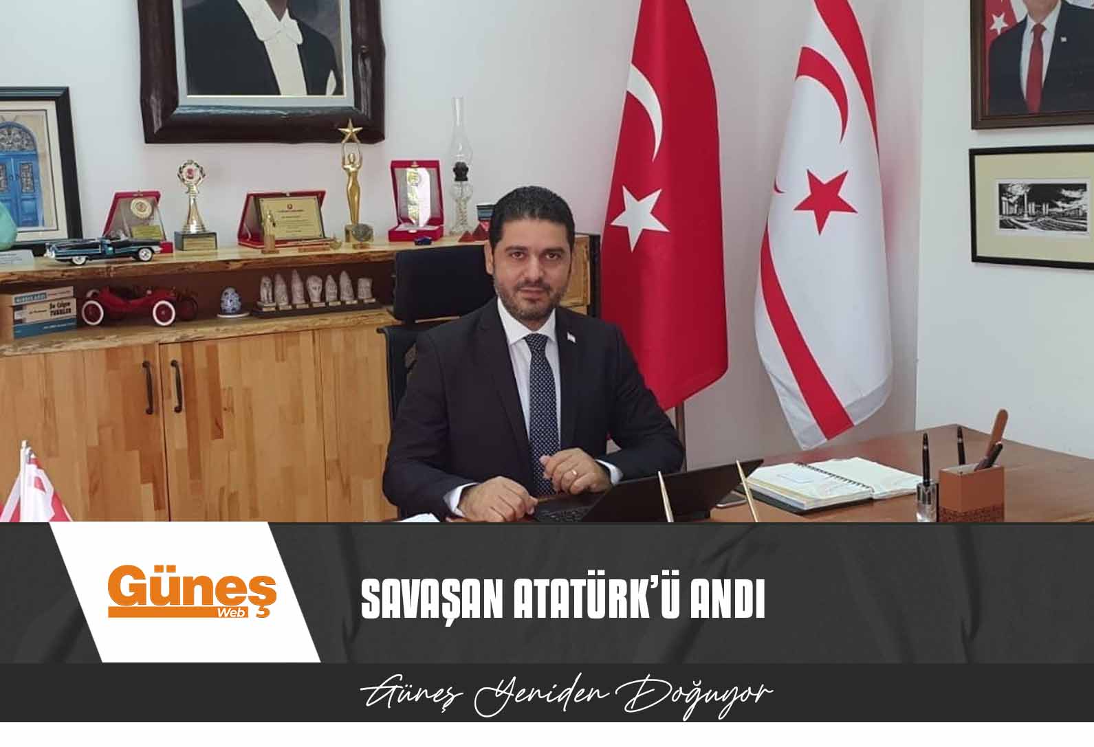 Savaşan Atatürk’ü andı