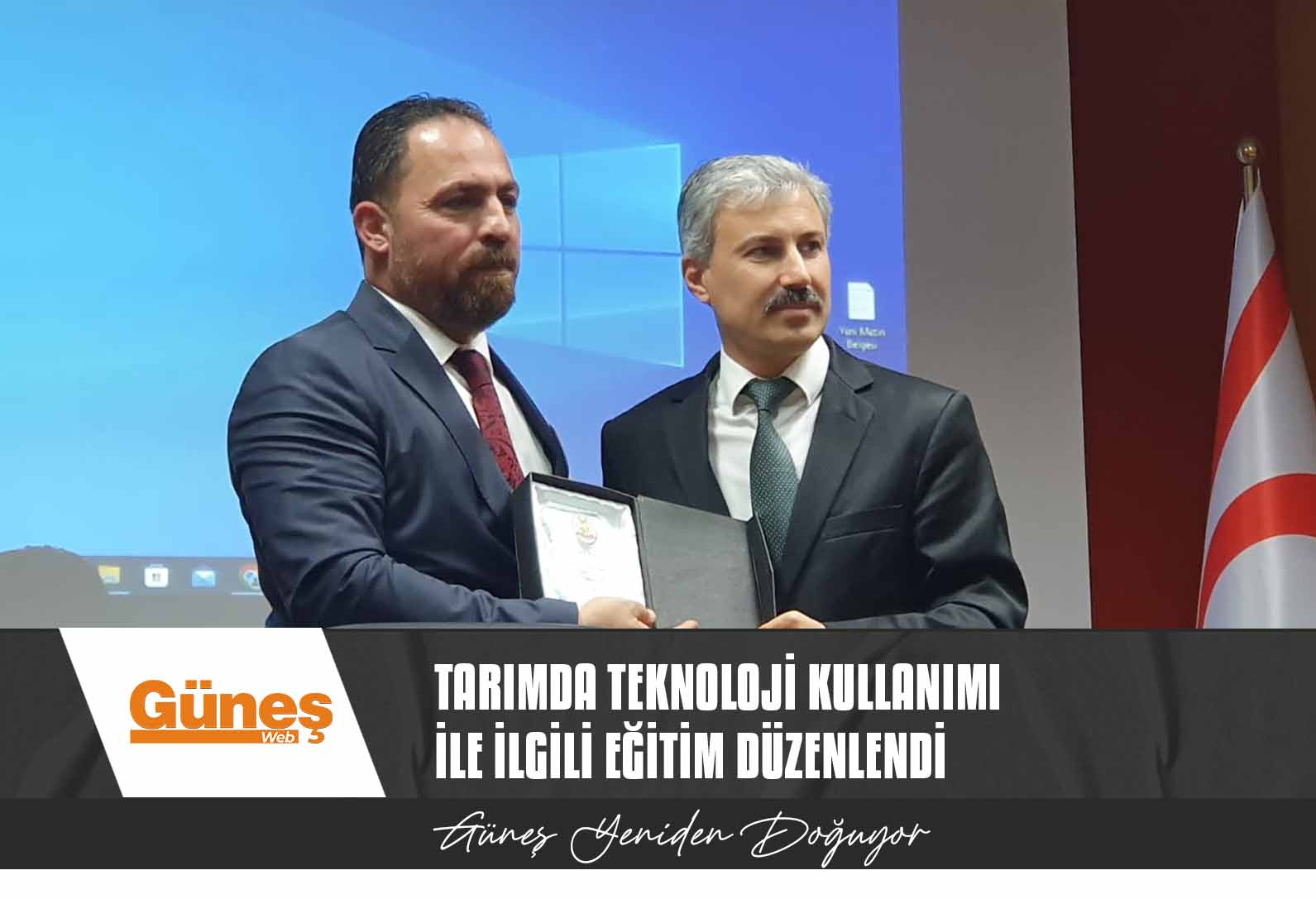 Tarımda teknoloji kullanımı ile ilgili eğitim düzenlendi