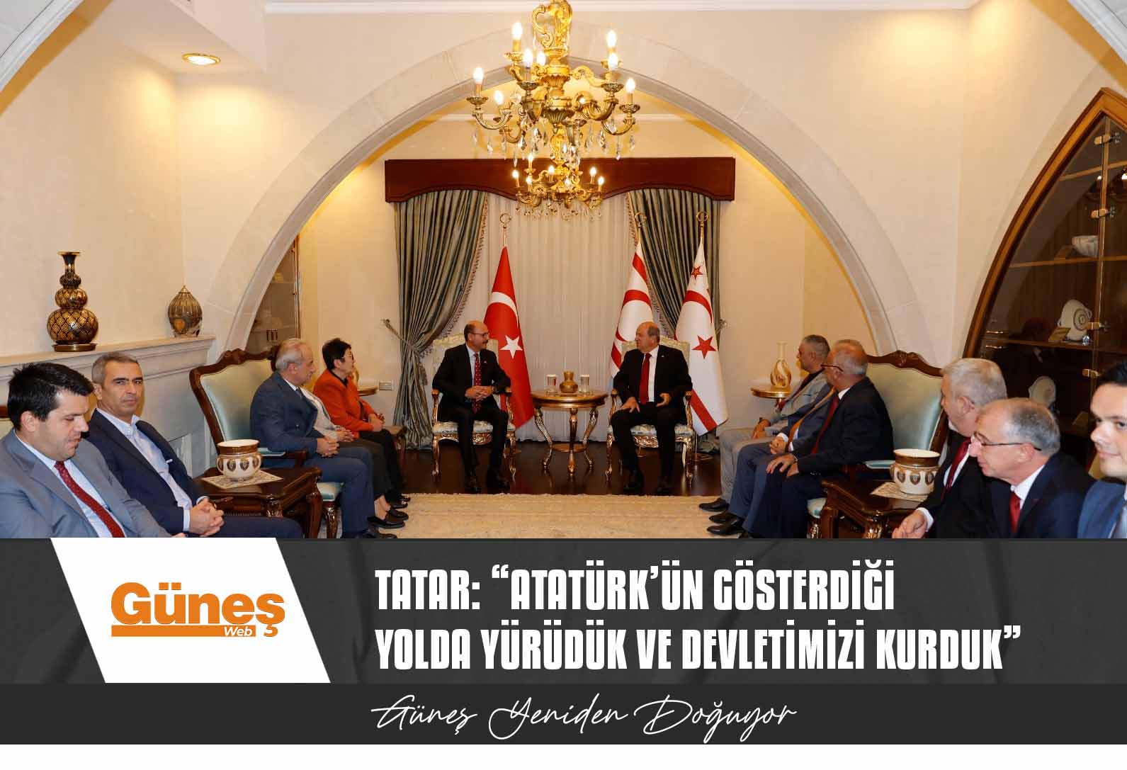 Cumhurbaşkanı Tatar: “Atatürk’ün Gösterdiği Yolda Yürüdük Ve Devletimizi Kurduk”