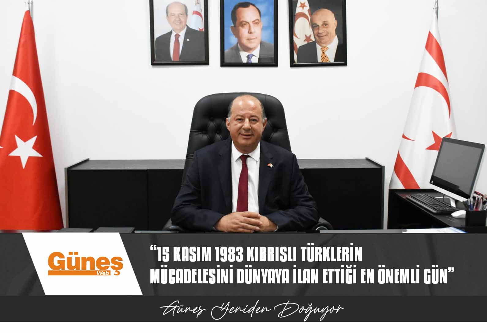 Sağlık Balanı Dinçyürek: “15 Kasım1983 Kıbrıslı Türklerin Mücadelesini Dünyaya İlan Ettiği En Önemli Gün”