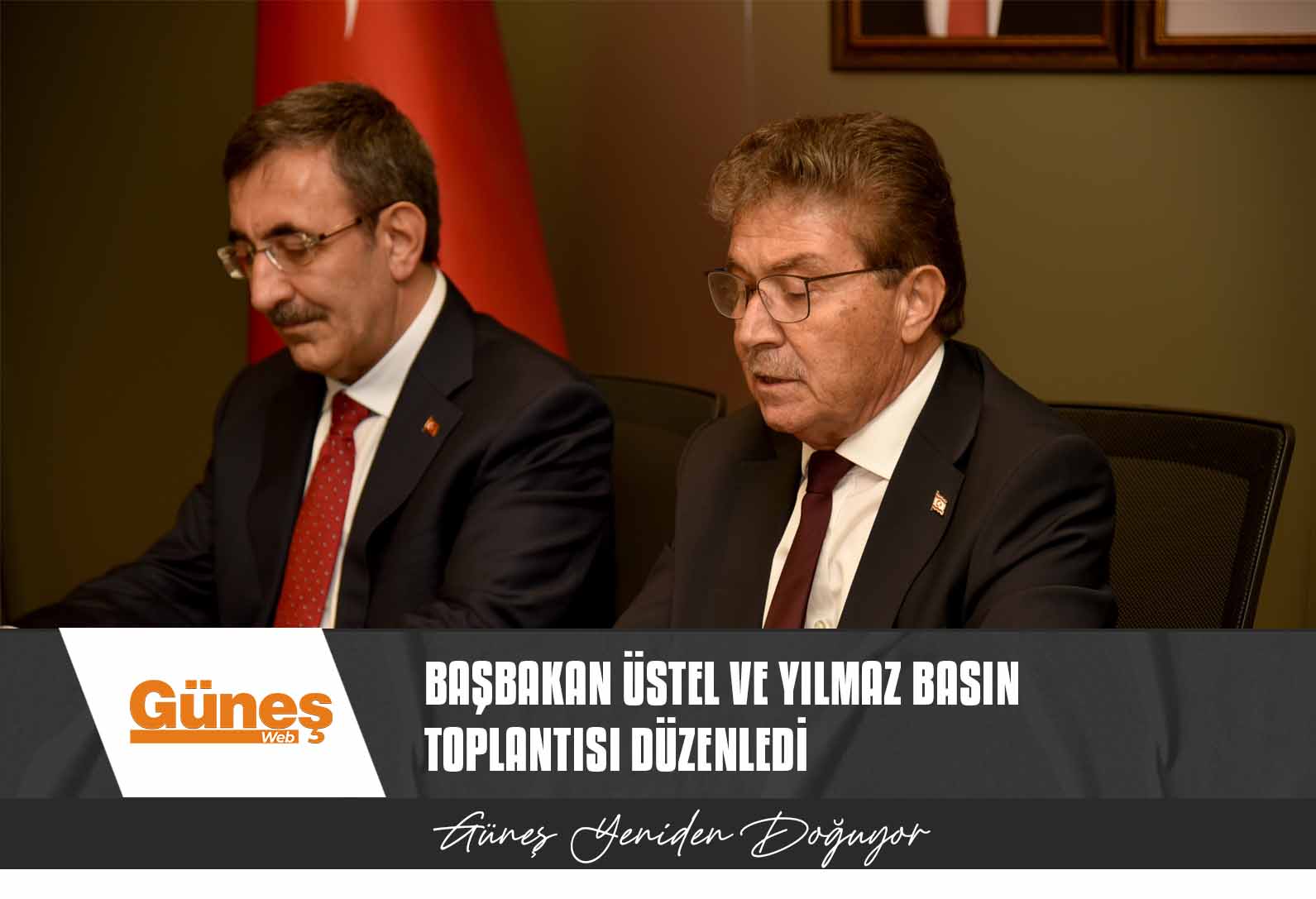 Üstel ve Yılmaz basın toplantısı düzenledi