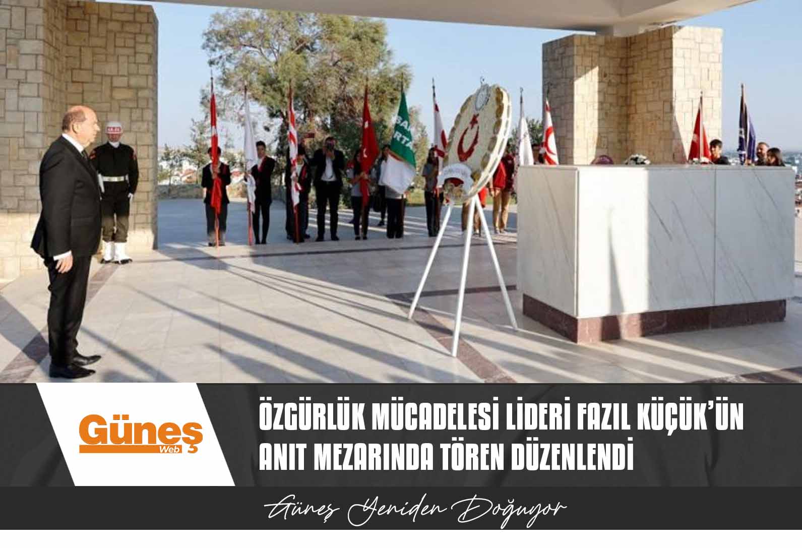 Özgürlük Mücadelesi Lideri Dr. Fazıl Küçük’ün anıt mezarında tören düzenlendi