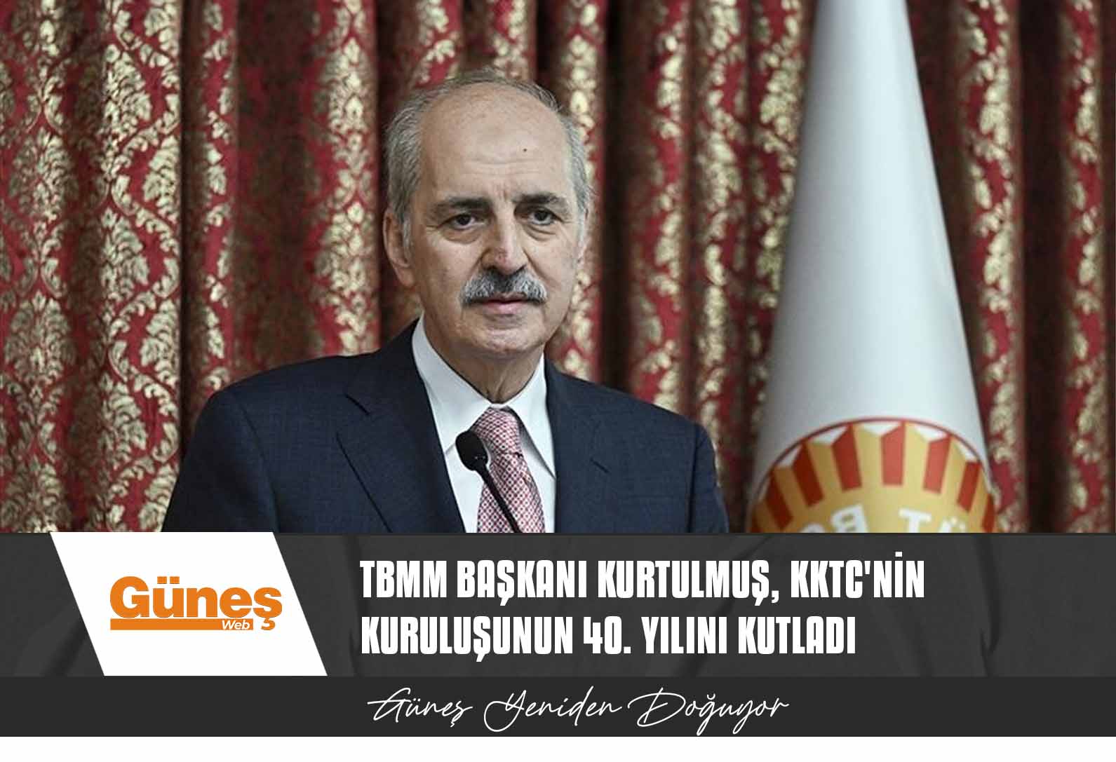 TBMM Başkanı Kurtulmuş, KKTC’nin kuruluşunun 40. yılını kutladı