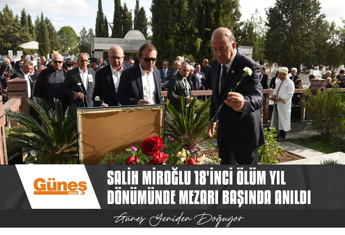 MİROĞLU, MEZARI BAŞINDA ANILDI
