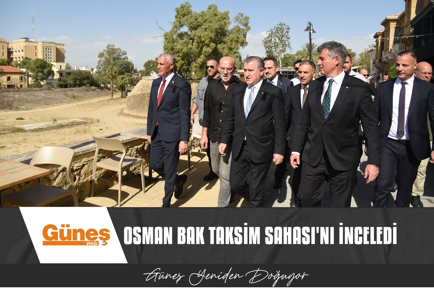 Osman Bak Taksim Sahası’nı inceledi