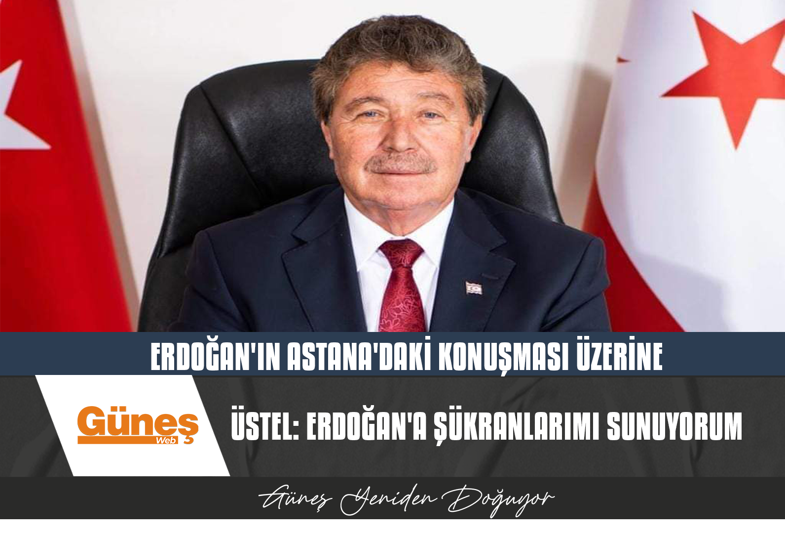 ”ERDOĞAN’A ŞÜKRANLARIMI SUNUYORUM”