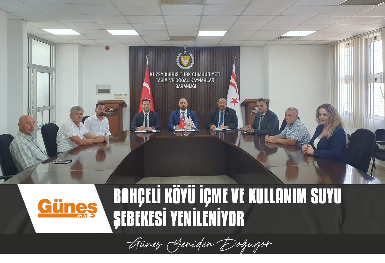 Bahçeli köyü içme ve kullanım suyu şebekesi yenileniyor