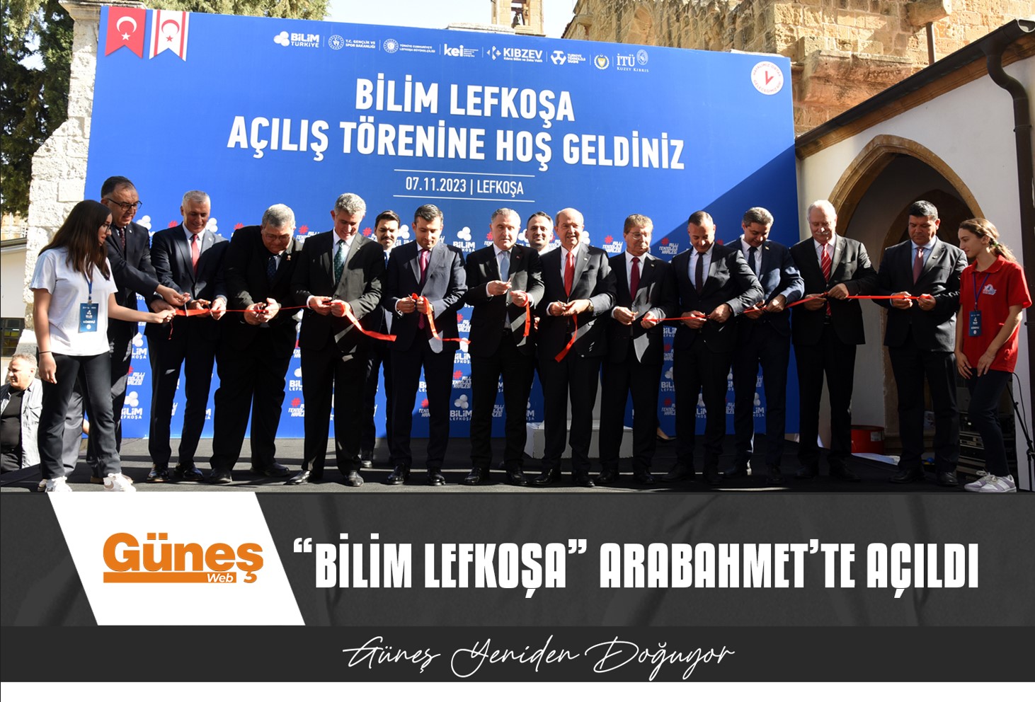”BİLİM LEFKOŞA” AÇILDI