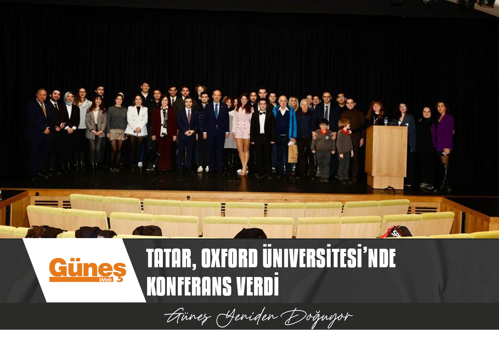 Tatar, Oxford Üniversİtesİ’nde konferans verdİ