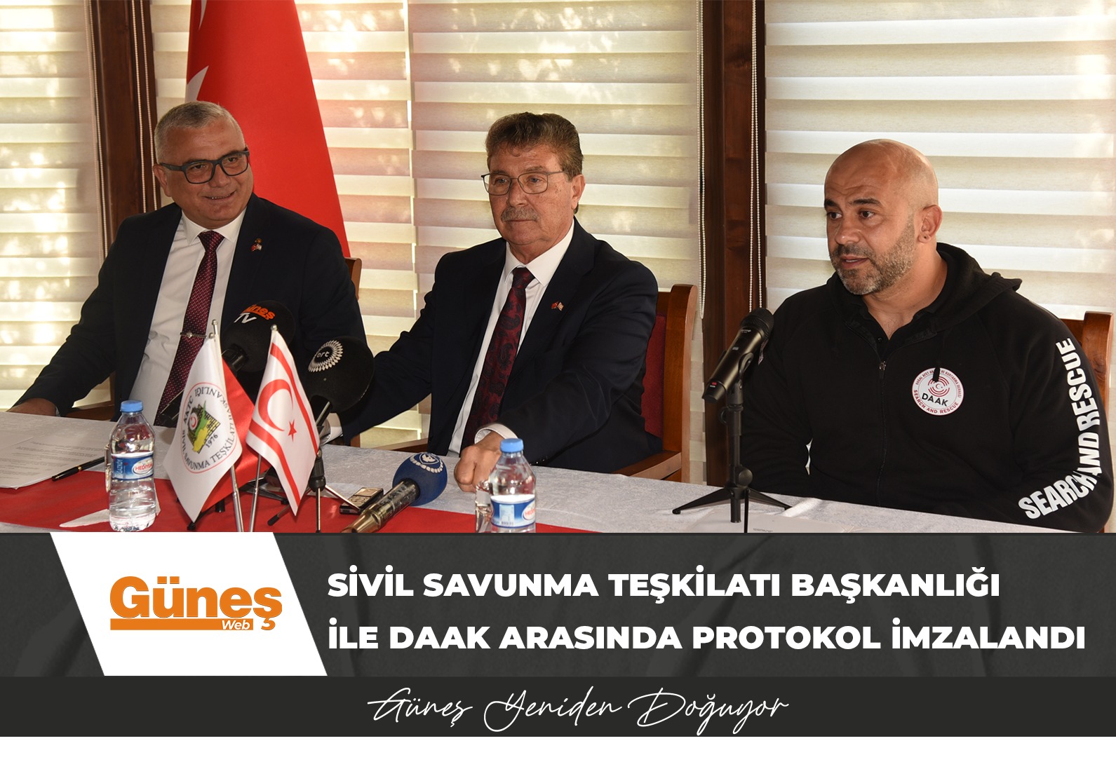 Sivil Savunma Teşkilatı Başkanlığı ile DAAK arasında protokol imzalandı
