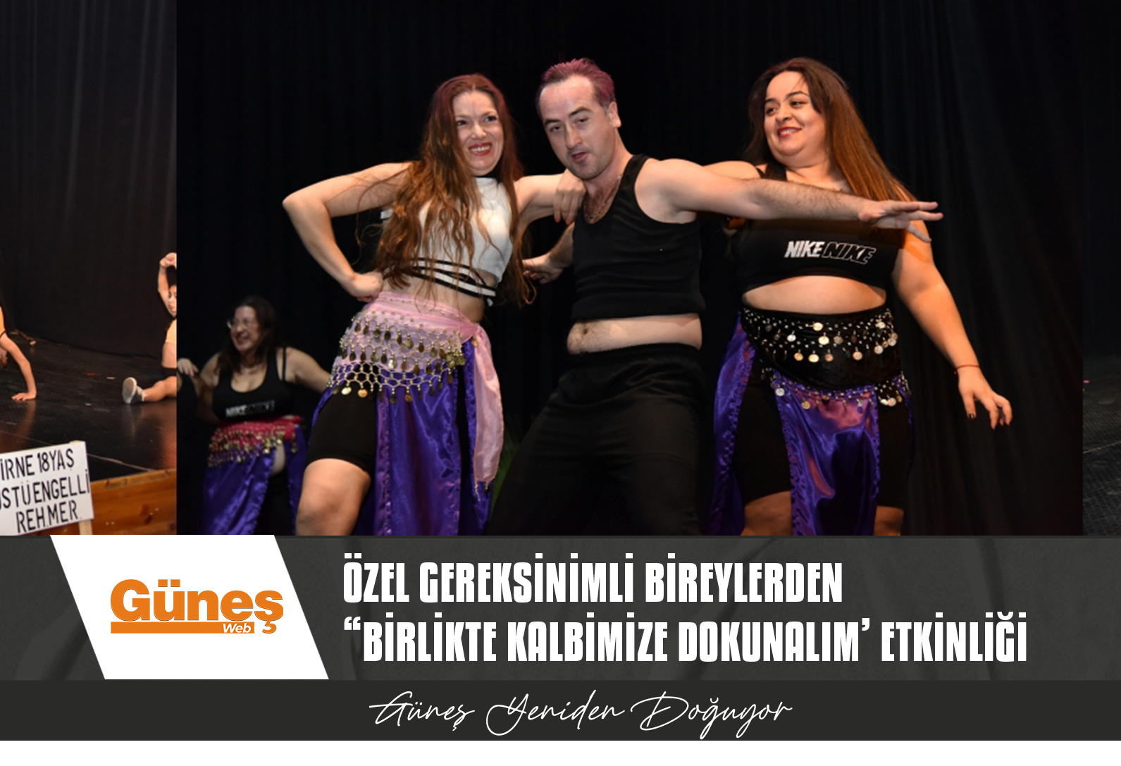 ÖZEL GEREKSİNİMLİ BİREYLERDEN “BİRLİKTE KALBİMİZE DOKUNALIM’ ETKİNLİĞİ