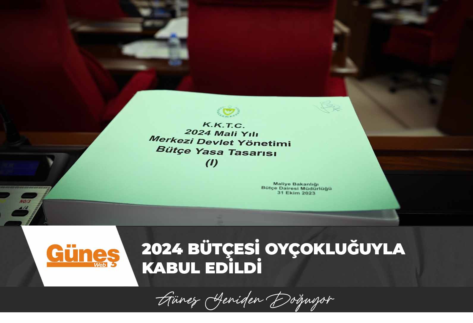 2024 bütçesi oyçokluğuyla kabul edildi