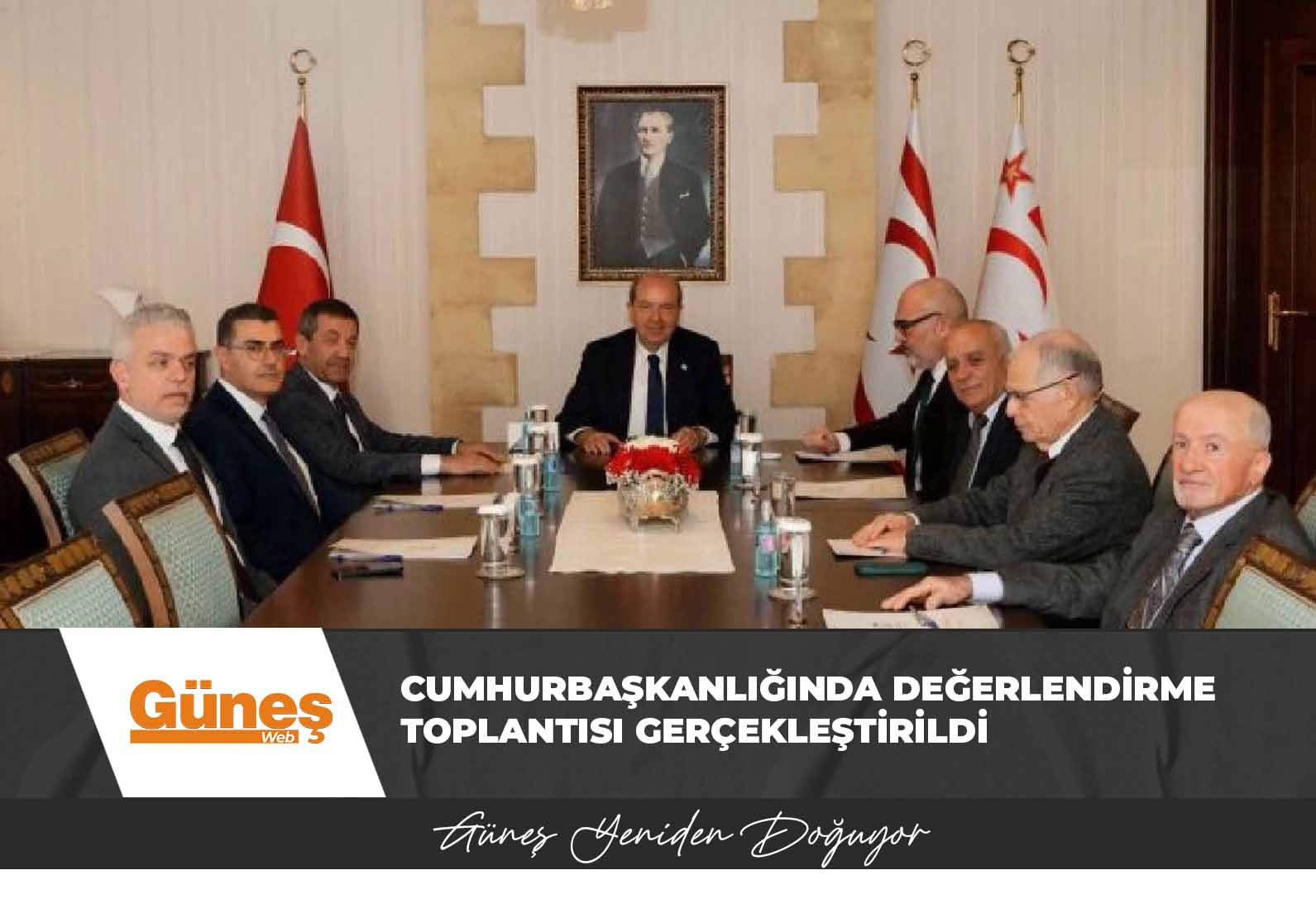 Cumhurbaşkanlığında değerlendirme toplantısı gerçekleştirildi.