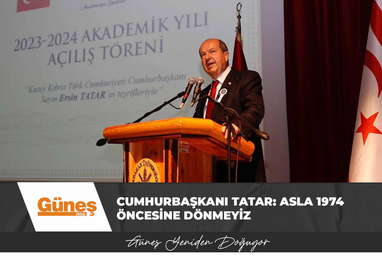 Cumhurbaşkanı Tatar: Asla 1974 Öncesine Dönmeyiz