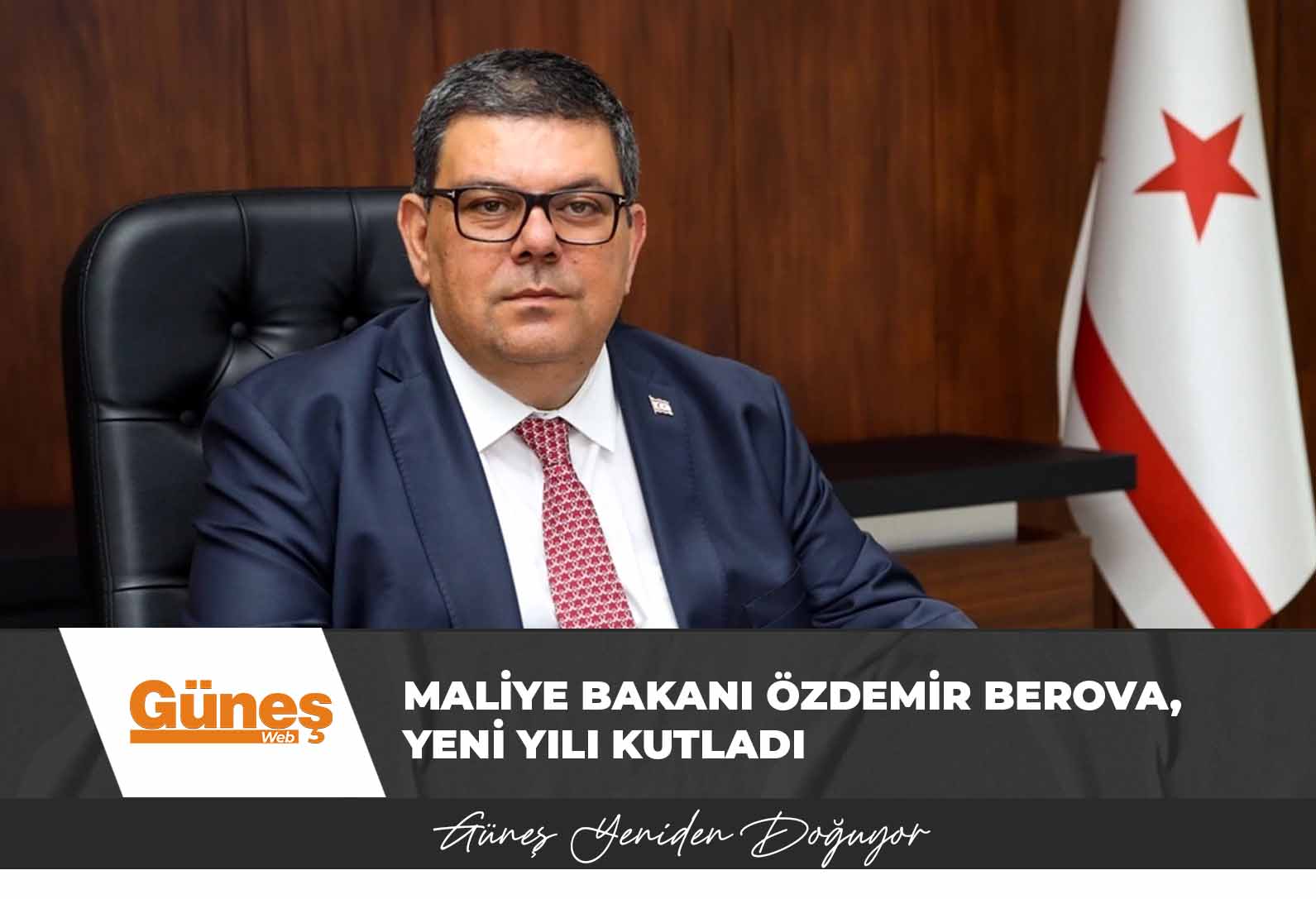 Maliye Bakanı Özdemir Berova, yeni yılı kutladı