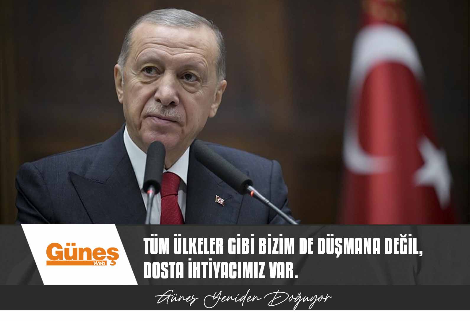 Erdoğan, “KKTC’de kapsamlı çözüme kadar rezervlerin ortak işletimi ve gelir paylaşımını destekliyoruz”