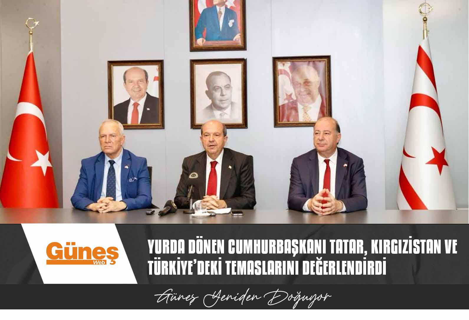 Yurda Dönen Cumhurbaşkanı Tatar, Kırgızistan Ve Türkiye’deki Temaslarını Değerlendirdi